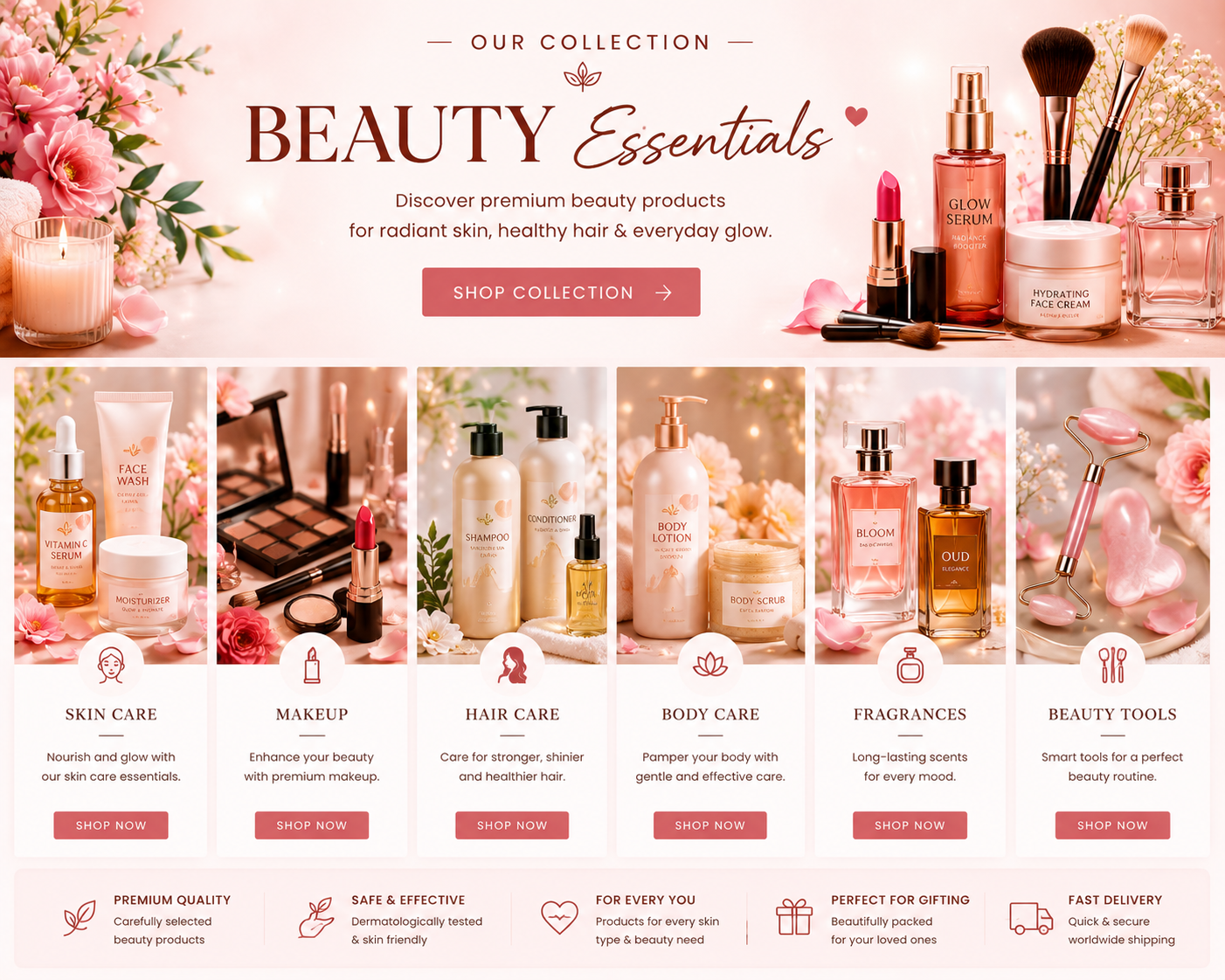 Beauty products
